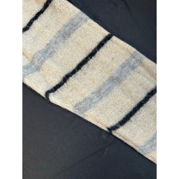 Aritzia Wilfred Free Lightweight Sheer Beige, Black, Gray  Sweater Size S - Picture 5 of 11